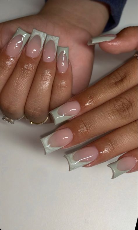 Acrylic Nails Designs, Tapered Square Nails, Milky Nails, French Tip Acrylic Nails, Work Nails, Short Square Acrylic Nails, Long Acrylic Nails Coffin, Long Square Acrylic Nails, Unique Acrylic Nails