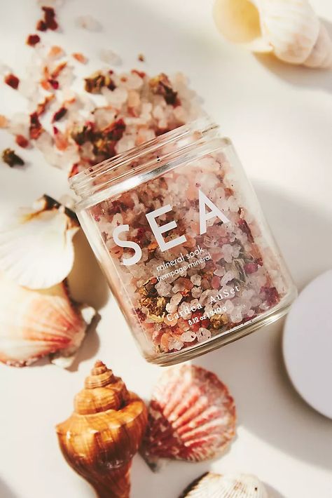 Bath Products | Body Products | Anthropologie Black Hibiscus, Mineral Bath, Himalayan Sea Salt, Natural Hydration, Foaming Bath, Dead Sea Salt, Pumpkin Candles, Dried Rose Petals, Bath Salt