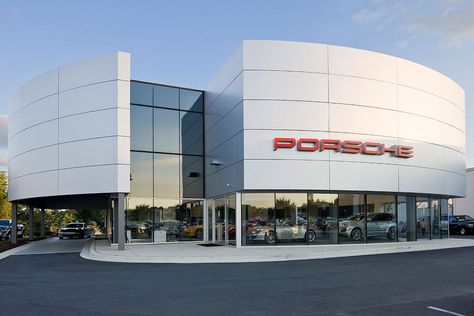 Car Dealership Design, Car Showroom Architecture, Porsche Showroom, Porche Car, Car Yard, Uni Life, Architecture Ideas, Car Showroom, Make A Man