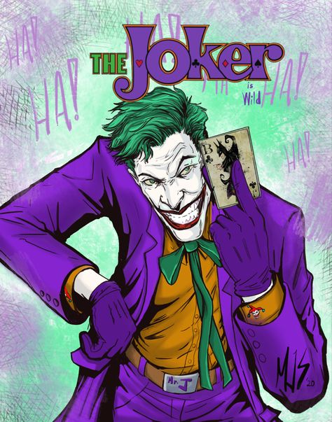 Joker Comic Book, Jokers Wild, Dc Comic Art, Joker Comic, Joker Harley Quinn, Wild Art, Joker Art, Joker Harley, Joker And Harley Quinn