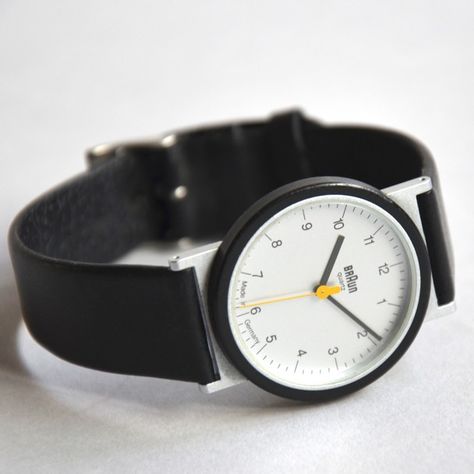 . Braun Watch, Braun Dieter Rams, Dieter Rams Design, Braun Watches, Wrist Watch Design, Braun Design, Outdoor Girls, Dieter Rams, Design Thinking