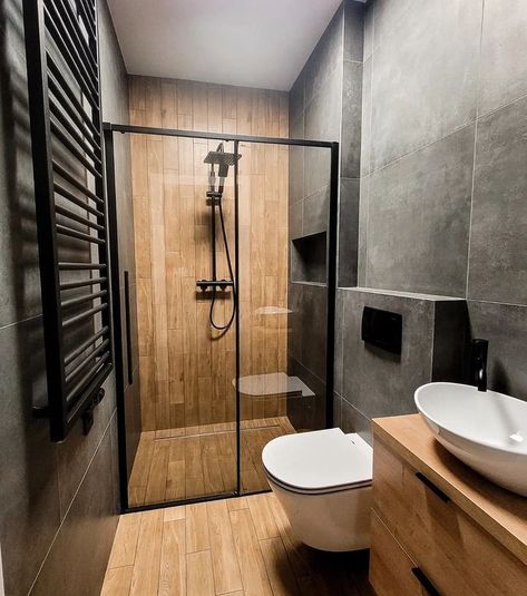 Yes or no 📸 @powoli.do.przodu #bathroomsofinstagram #bathroomdecor #bathroomideas #bathroomrenovation #bathroomgoals #bathroominspiration #bathroomdesign #dreambathroom #bathroominspo #bathroomremodel #modernbathroom #bathrooms #showerdesign #bathroomtiles #bathdesign #masterbathroom #bathroomstyling #instabathroom Urban Bathroom, Bilik Air, Loft Bathroom, Bathroom Design Layout, Best Bathroom Designs, Bathroom Design Inspiration, Toilet Design, Bathroom Inspiration Decor, Diy Bathroom Decor