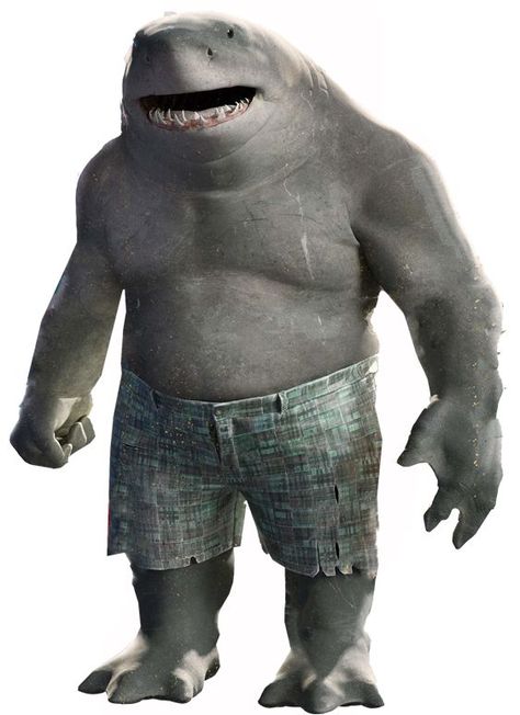 Nanaue The Shark, King Shark, Dc Villains, Cardboard Cutout, Comic Books Art, Dc Universe, Sharks, Super Heroes, Marvel Dc