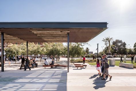 Midland Railway Square - Place Laboratory Urban Village, Public Space Design, Longbow, Architecture Collage, Public Realm, Industrial Park, Canopy Design, Architecture Poster, Shade Structure