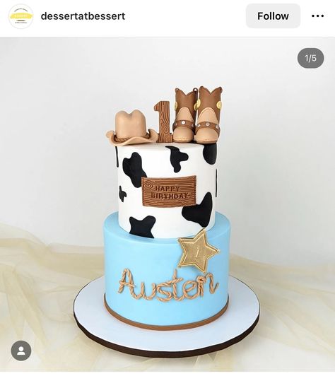 Hyland Cow Smash Cake, My First Rodeo Cake Boy, Rodeo Themed 1st Birthday Cake, First Rodeo Birthday Cake Boy, Rodeo Theme Birthday Cake, A Little Cowboy Is On His Way Baby Shower Ideas, My 1st Rodeo Birthday Cake, Cowboy First Birthday Cake, Cowboys Cake Ideas