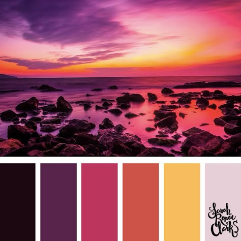 Pantone Fall, Sunset Color Palette, Color Catalog, Palette Design, Color Schemes Colour Palettes, Design Seeds, Style Deco, Color Balance, Sunset Colors