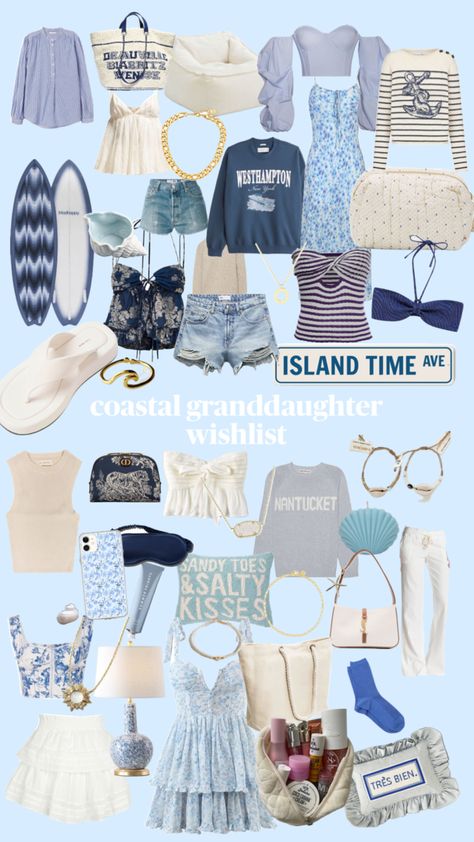 Beach Vibes Clothes, Coastal Granddaughter Wishlist, Coastal Granddaughter Tops, Mama Mia Theme, Costal Granddaughter Aesthic Outfits, Mamma Mia Aesthetic Outfits, Costal Grandma Aesthetic Outfits, Different Style Types, Islands Outfits