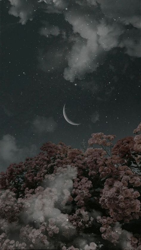 Wallpaper Scenery, Positive Quotes Wallpaper, Night Sky Wallpaper, Sky Wallpaper, Aesthetic Board, Phone Wallpaper Design, Beach Wallpaper, Pink Moon, Pretty Wallpaper Iphone