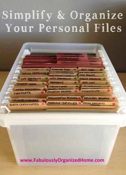 Home Filing System, Ways To Get Organized, Paper Clutter Organization, Office Organization Files, Organizing Paperwork, Bill Organization, Paper Clutter, Organisation Hacks, Clutter Organization