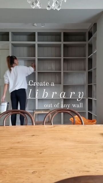 Home Study Room Personal Library, Mini Home Library, Small Library Room Ideas, Small Bookshelf Ideas, Small Library Room, Small Home Library Ideas, Diy Home Library, At Home Library, Budget Board