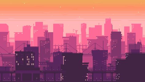 Notion Header Gif Pixel, Wallpaper Gif Pc Pink, High Pixel Wallpaper Laptop, Pixel Art Live Wallpaper Pc, Pixel Background Aesthetic Landscape, Pixel City Background, Notion Pixel Cover, Pixel Art Rectangle, Pixel Art Gif Wallpaper Pc