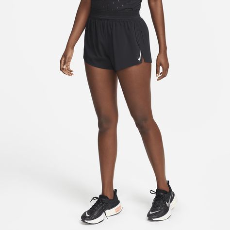 Nike AeroSwift Women's Dri-FIT ADV Mid-Rise Brief-Lined 3" Running Shorts. Nike.com Nike Aeroswift Shorts, Nike Aeroswift, All Jordans, Kids Basketball, Shorts Nike, Newest Jordans, Running Shorts, Christmas Birthday, Jordan 1