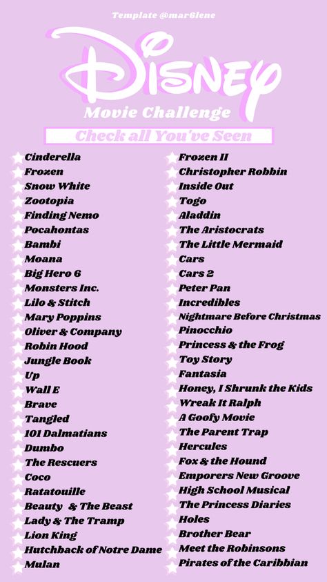 Cartoon To Watch List, Disney Marathon Movie, Fairytale Movies List, All Disney Princesses Movies List, Series To Watch On Disney +, Disney Movie List To Watch, Disney Movie Watch List, Disney Princess Movie Marathon, Disney Plus Romance Movies