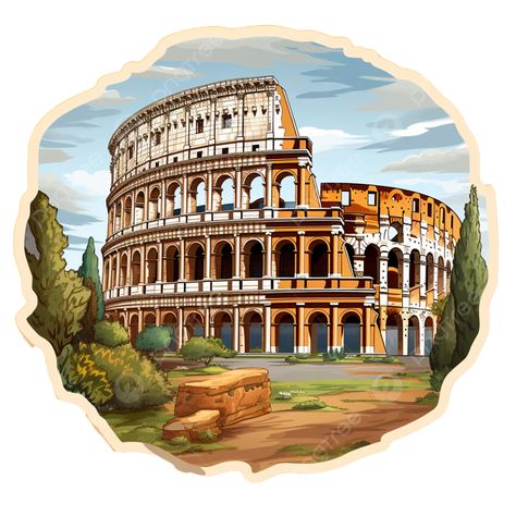 beautiful colosseum italy sticker italy sticker wonders png Rome Clipart, Rome Stickers, Colosseum Art, Italy Stickers, Colosseum Italy, Italy Colosseum, Rome Italy Colosseum, Sticker Clipart, Italy Vibes