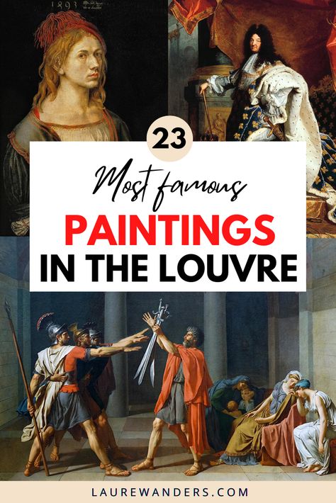 23 Famous Paintings in the Louvre You Cannot Miss - Laure Wanders Louvre Museum Art, Liberty Leading The People, Famous Art Paintings, Marie De Medici, Museum In Paris, World Famous Paintings, The Louvre Museum, Cultural Travel, Most Famous Paintings