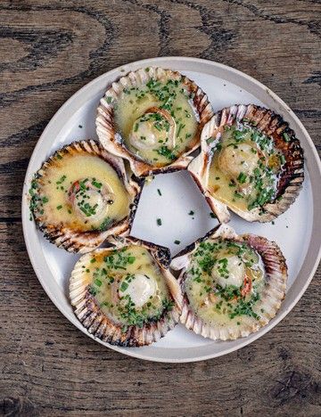 Try this buttery scallop recipe from littlefrench, an intimate neighbourhood restaurant in Bristol serving sumptuous regional French recipes. Baked Camembert Recipe, Camembert Recipes, Easy Scallop Recipes, French Recipes Authentic, French Dinner Parties, Scallop Recipe, Scallop Dishes, French Recipes, Shellfish Recipes