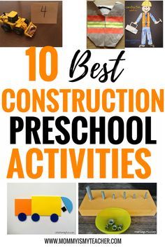 Preschool Construction Activities, Construction Theme Preschool Activities, Preschool Building Activities, Construction Dramatic Play, Construction Preschool, Construction Activities Preschool, Preschool Units Themes, Construction Theme Preschool, Preschool Construction