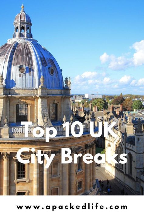 Top 10 UK City Breaks - a packed life Southern England, National Railway Museum, Royal Pavilion, York Minster, Visit Places, Uk City, City Breaks, England Travel, City Break