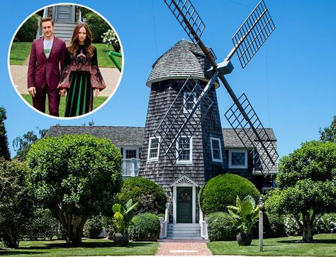 Robert Downey Jr Susan Downey DeRose Windmill House Hamptons Scandinavian Summer House, House In The Hamptons, Vancouver Condo, Windmill House, Famous Lifestyle, Fixer Upper House, Shotgun House, Dutch Windmills, Chip And Joanna Gaines