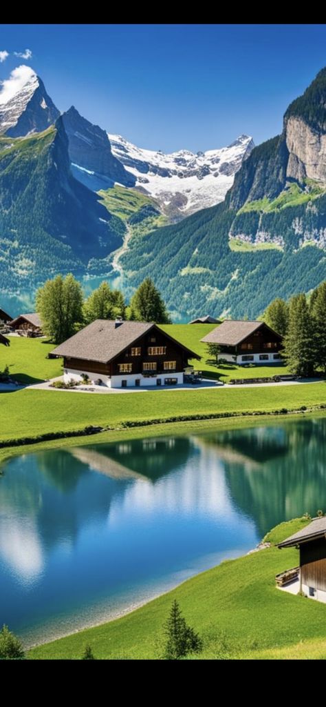 Switzerland Nature Landscapes, Background Images Nature, Nature Aesthetic Videos, Switzerland Wallpaper, Nature Scene Tattoo, Tattoo Nature, Drawing Nature, Tv Nature, Quotes Nature