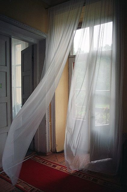 A windy day An Open Window, Lights Aesthetic, Swag Curtains, Elsie De Wolfe, Heart Christmas, Aesthetic Christmas, White Curtains, Through The Window, Getting Out Of Bed