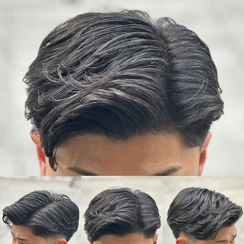 Mens Haircuts Thick Hair, Barbers Haircut, Mens Haircuts Straight Hair, Mens Haircuts Short Hair, Gents Hair Style, Asian Men Hairstyle, Mens Hairstyles Thick Hair, Men Hair Color, Faded Hair