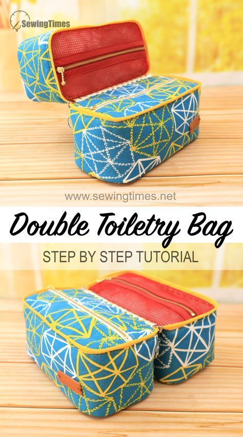 Large Toiletry Bag Sewing Pattern, Make Up Bag Pattern Free, Diy Toiletry Bag Pattern, Sew Toiletry Bag, Travel Sewing Projects, Sewing Toiletry Bag, Toiletry Bag Sewing Pattern, Diy Toiletry Bag, Makeup Bag Sewing Pattern