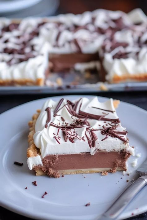 Search Results for “French Silk Slab Pie” – 99easyrecipes Hershey Pie, Vegan Pies Recipes, Chocolate Hershey, Chocolate Cream Pie Recipe, Vegan Pie Crust, Double Chocolate Muffins, Slab Pie, Vegan Pie, Chocolate Cream Pie