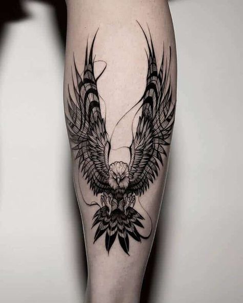 Eagle Tattoo Arm, Eagle Tattoo Ideas, Tattoo Composition, Eagle Wing Tattoos, Bald Eagle Tattoos, Falcon Tattoo, Traditional Eagle Tattoo, Freedom Tattoos, Tattoos Infinity