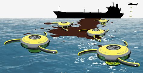 ocean oil cleaner, eco technology, Smart Ocean Cleaner, green future, Bio-Cleaner system, ocean, robot, biosensor technology, green technology Oil Pollution, Clean Ocean, Drones Concept, Drone Design, Green Tech, Oil Spill, Future Tech, Green Technology, 3d Modelle