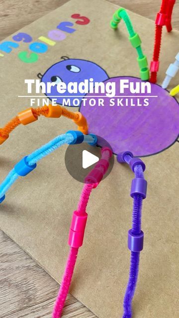 October Fine Motor Activities Preschool, November Occupational Therapy Activities, Halloween Fine Motor Preschool, Threading Activities For Kids, Halloween Fine Motor Activity, Fine Motor Halloween Activities, Halloween Fine Motor Activities, Spooky Animals, Preschool Fine Motor Activities