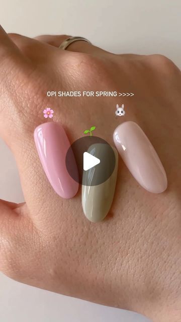 1.2M views · 181K likes | OPI UK&I on Instagram: "Entering our Spring era with delicate OPI pinks and pastels - which shade would you choose? 🌸🌱🐰   Ask for these gorg shades at your next nail appointment @luanail.art ↙️ 🌸 Mod About You 🌱 ‼️Unreleased Spring Shade‼️ 🐰 Pink In Bio   Available in either regular polish: Nail Lacquer or pro-only GelColor gel polish 🎀 Link in bio to shop!   #OPI #OPIObsessed #OPINailsUK #OPINailsUKI #gelcolor #gelpolish #cutenails #cutenaildesigns #springnails #springnail #nailinspo #trendingnails #pastel #pastelnails #neutralstyle #coquette #coquettenails" Mod About You Opi, Opi Pink, Nail Appointment, Pastel Nails, Opi Nails, Cute Nail Designs, Neutral Fashion, Gel Color, Nail Lacquer