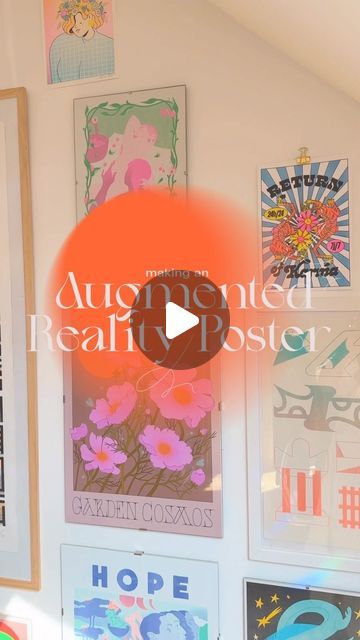 Augmented Reality Poster, Ar Poster, Ar Augmented Reality, Augmented Reality Art, Reality Art, Ar Filter, September 17, Augmented Reality, Poster Design