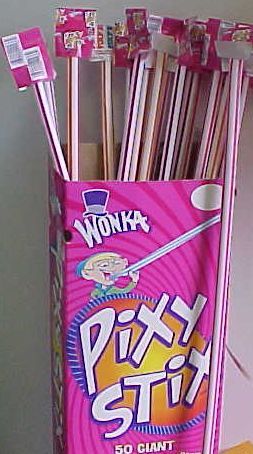 Giant Pixy Stix Pixie Stick, Old School Candy, Pixie Sticks, Penny Candy, Nostalgic Candy, Childhood Memories 70s, Retro Candy, Childhood Days, Vintage Candy