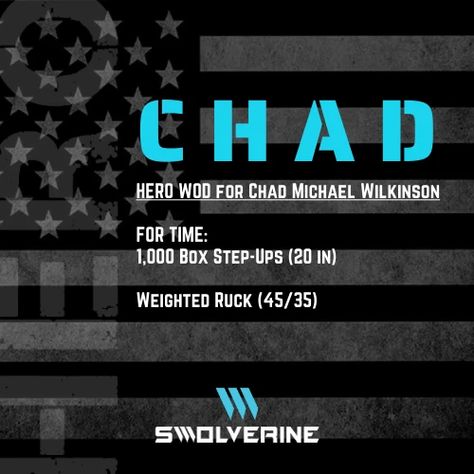 Hero WOD "CHAD" Hero Workouts, Hero Wod, Workout Of The Day, Crossfit Wod, Fallen Soldier, Crossfit Gym, Crossfit Workouts, Fat To Fit, Athletic Performance