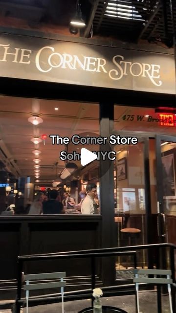 New York Locals on Instagram: "We ❤️ a new restaurant - is this the hardest resy to get now?

The Corner Store (@thecornerstore)
📍475 W Broadway, Soho

🎥: @e.e.eatss 
#newyorklocals" Twenty Twenty, Corner Store, New Restaurant, Soho Nyc, New York Travel, Soho, Broadway, Restaurant, New York