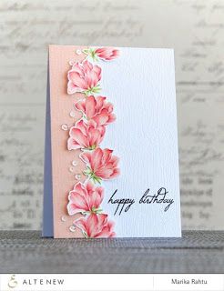 Flower Image, Altenew Cards, Peony Bouquet, Card Sentiments, Card Crafts, Peonies Bouquet, Stamping Up Cards, Card Making Inspiration, Handmade Birthday Cards