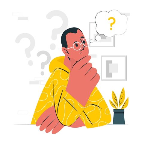 Thinking Face, Animated Infographic, People Thinking, Vector Animation, Png Illustration, Spring Illustration, Character Study, Illustration Artwork, Flat Illustration