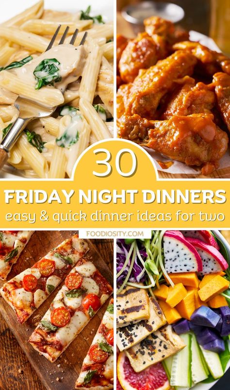 Simple Quick Dinner Ideas, Simple Quick Dinner, Easy Friday Night Dinner Ideas, Friday Night Dinner Ideas, Dinner Ideas Fall, Dinner Ideas For Two, Comforting Meals, Vegan Stuffed Peppers, Quick Dinner Ideas