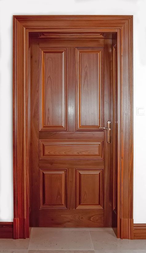 Flush Door Design, Modern Wooden Doors, Single Door Design, House Main Door Design, Door Design Photos, Front Door Design Wood, Wooden Main Door, Wooden Front Door Design, Wooden Main Door Design