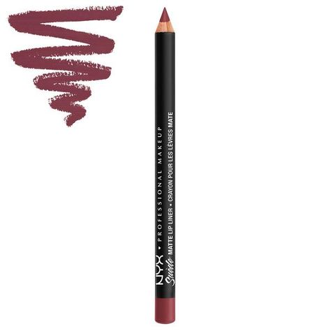 Nyx Lip Liner Cocoa, Nyx Club Hopper Lip Liner, Nix Lip Liner, Nyx Lipliners, Nyc Lip Liner, Dark Red Lip Liner, Purple Lip Liner, Dark Lip Liner, Nyx Liner