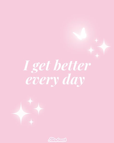 Cheerleading Affirmations, Pink Positive Affirmations, It Girl Affirmations, Winter Affirmations, Princess Affirmations, Cute Affirmations, Pink Affirmations, Feminine Quotes, Positive Quotes Wallpaper