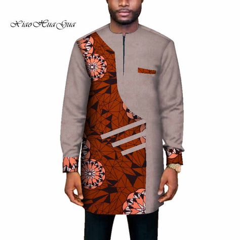 Male Ankara Styles Mens Fashion, Ankara Style For Men, Summer Outfits Men Urban, African Dashiki Shirt, Latest African Wear For Men, Dashiki Outfit, Dashiki For Men, Africa Clothing, Costume Africain