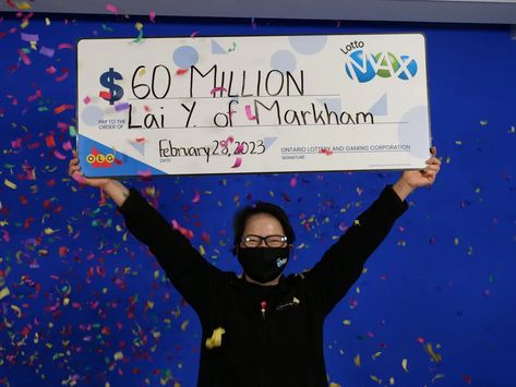 Markham woman wins $60M Lotto Max jackpot Check more at https://newstronomy.com/markham-woman-wins-60m-lotto-max-jackpot/ Lotto Max Winner, Lotto Win, 2024 Manifestations, Lotto Winners, 2024 Board, Money Magnet, Winning The Lottery, 2024 Vision, Summer Dream