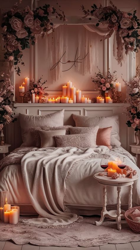 Romantic Bedrooms For Couples, Romantic Master Bedrooms Decor, Romantic Bedroom Decor Ideas, Sensual Bedroom, Romantic Bedroom Lighting, Bedroom Decor Romantic, Romantic Bedrooms, Bedrooms For Couples, Fall Bedroom Ideas