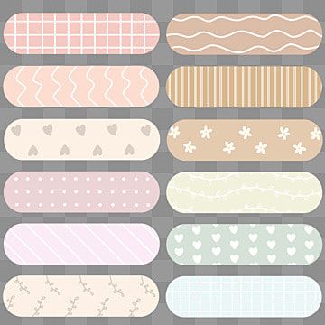 Sticker Notebook Aesthetic, Pastel Pink Washi Tape Printable, Aesthetic Sticky Notes Printable, Sticker Tape Aesthetic, Journal Tape Sticker, Sticker Note Aesthetic, Cute Stickers Printable Journal Cards, Notebook Stickers Aesthetic, Soft Stickers Aesthetic