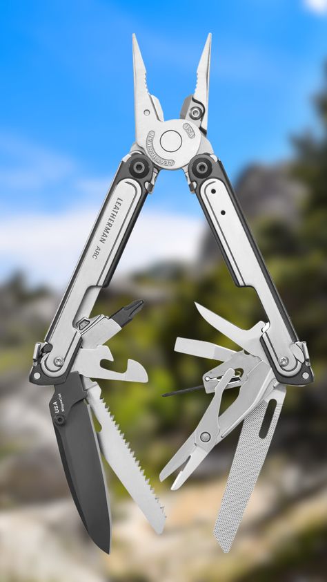 Discover the Leatherman ARC, the multi-tool that redefines versatility with its MagnaCut blade and user-centric design, crafted meticulously for hands that create and repair. Leatherman Multitool, Leatherman Tool, Apocalypse Gear, Multi Tool Knife, Rescue Tools, Multi Tools, Life Tools, Multipurpose Tools, Pocket Tool