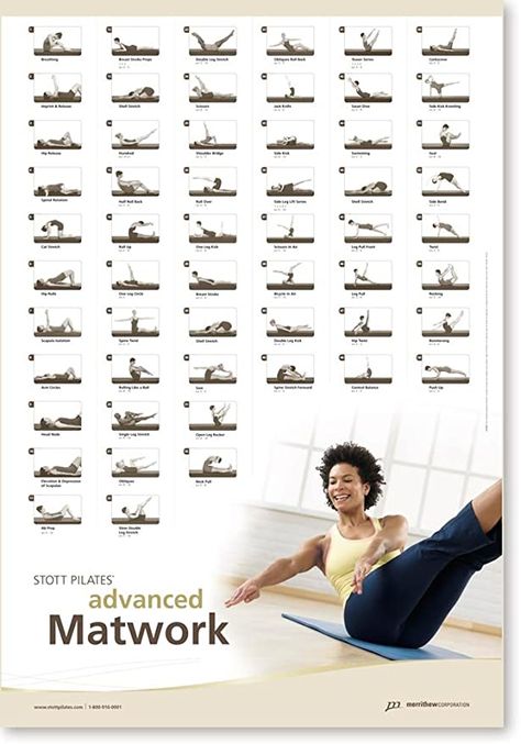 Amazon.com : STOTT PILATES Wall Chart - Essential Reformer : Fitness Charts And Planners : Sports & Outdoors Pilates Wall, Stott Pilates, Pilates Matwork, Pilates Chair, Mat Pilates Workout, Pilates Workout Plan, Wall Workout, Pilates Mat, Workout Routines For Beginners