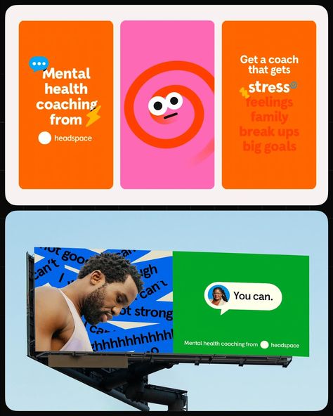 Since its launch more than ten years ago, Headspace has effectively diminished the stigma around mental health and boosted engagement through its friendly and accessible brand. The Headspace app has been downloaded by over 100 million people worldwide, achieving an NPS score of over 60. It has formed partnerships with renowned brands like Starbucks, Sesame Workshop, Netflix, Nike, and Star Wars. Additionally, 73% of the company’s enterprise clients identify the Headspace brand as a major fact... Headspace Branding, Mental Health Branding, Nps Score, Minimal Wallpapers, Headspace App, Sesame Workshop, Health Brand, Logotype Branding, Instagram Theme Feed