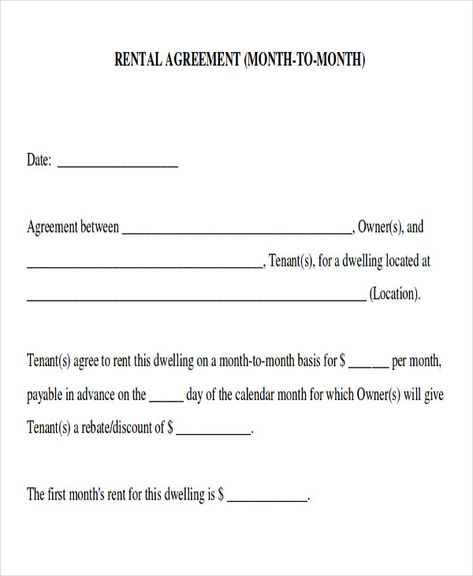 month to month room rental agreement form sample5 Rental Lease Agreement, Lease Agreement Free Printable, Roommate Agreement, Room Rental Agreement, Free Letterhead Templates, Rental Contract, Storage Unit Organization, Template Free Printable, Survey Template